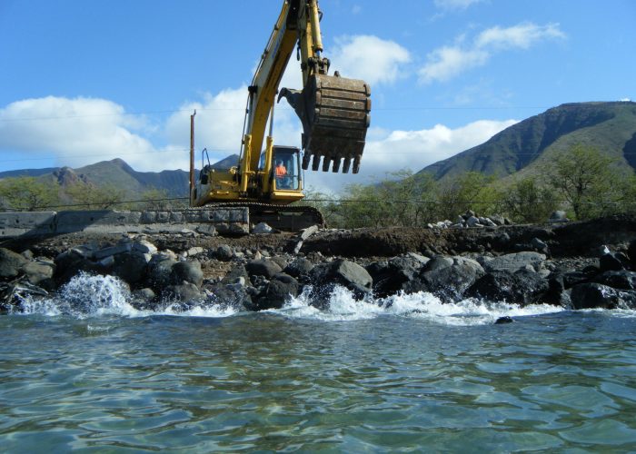 Ukumehane Beach Park Tsunami Repair, Lahaina, HI